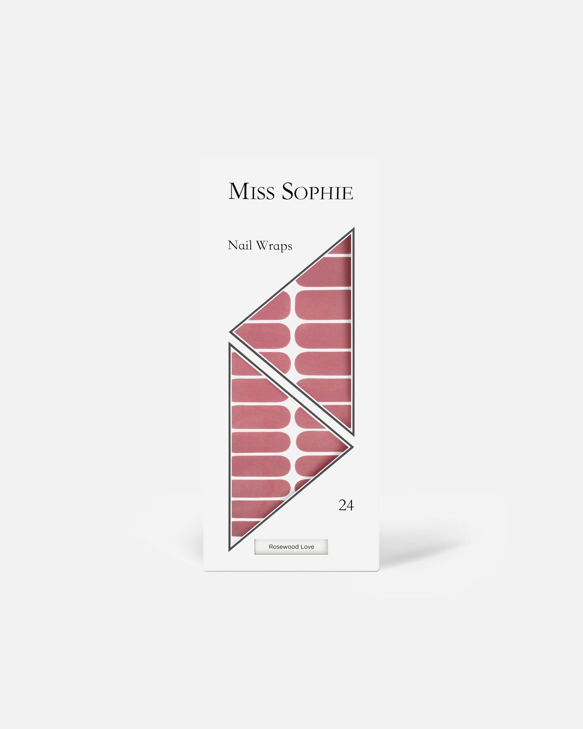 Dizajn noktiju Miss Sophie - ljubav od ružinog drveta - 1 komad