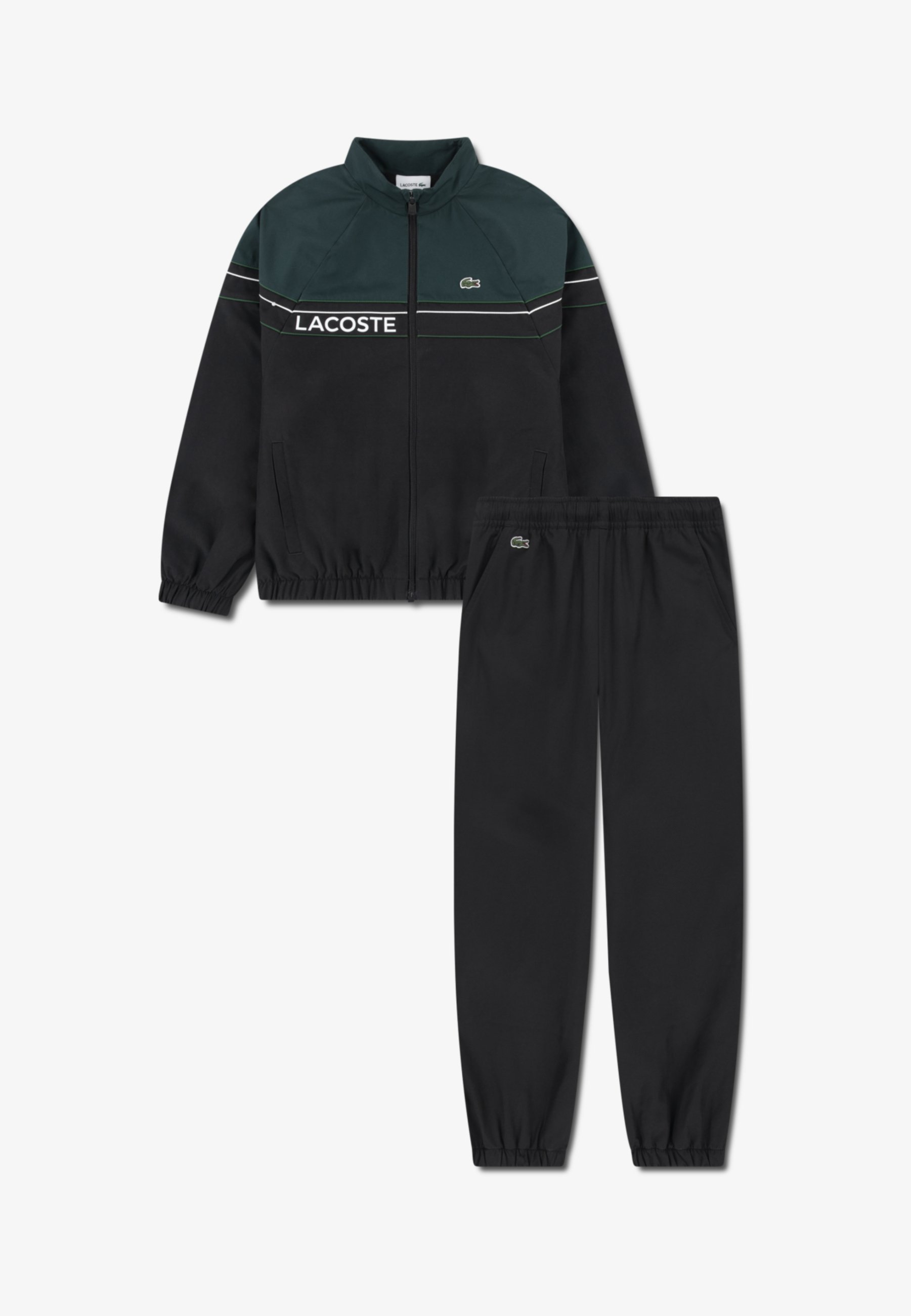 Lacoste WIND SET - Trainingspak - zwart