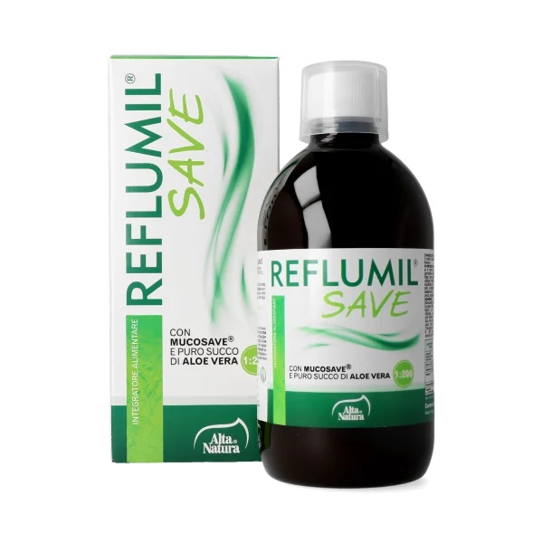 ALTA NATURA Reflumil Save Suplemento alimentar para a saúde orofaríngea 500 ml
