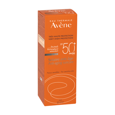 Avène Sun Care Anti-aging Känslig Hud SPF50 Solskyddsmedel Ansiktskräm 50ml