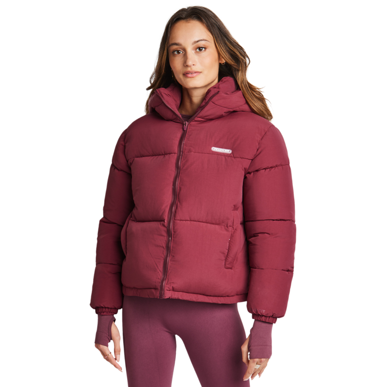 Peach Fit Essential Pufferjakke