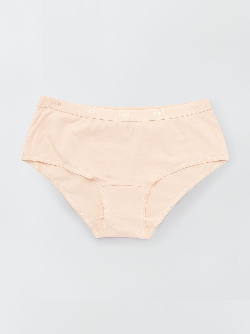 Set van 5 boxershorts 'Les Pockets' van 'DIM' - BEIGE