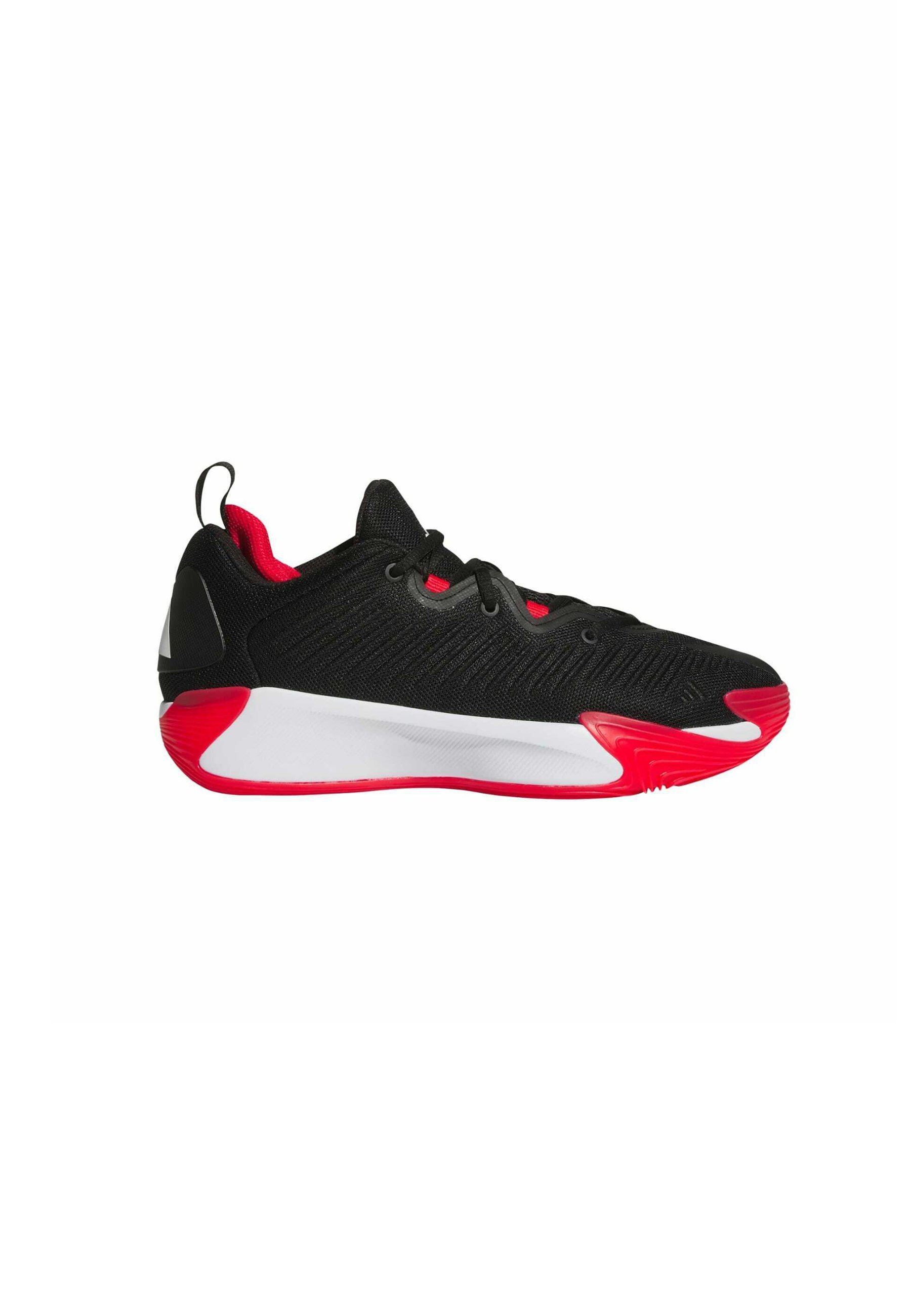adidas Performance INITIATION - Basketbalschoenen - core black cloud white pure ruby