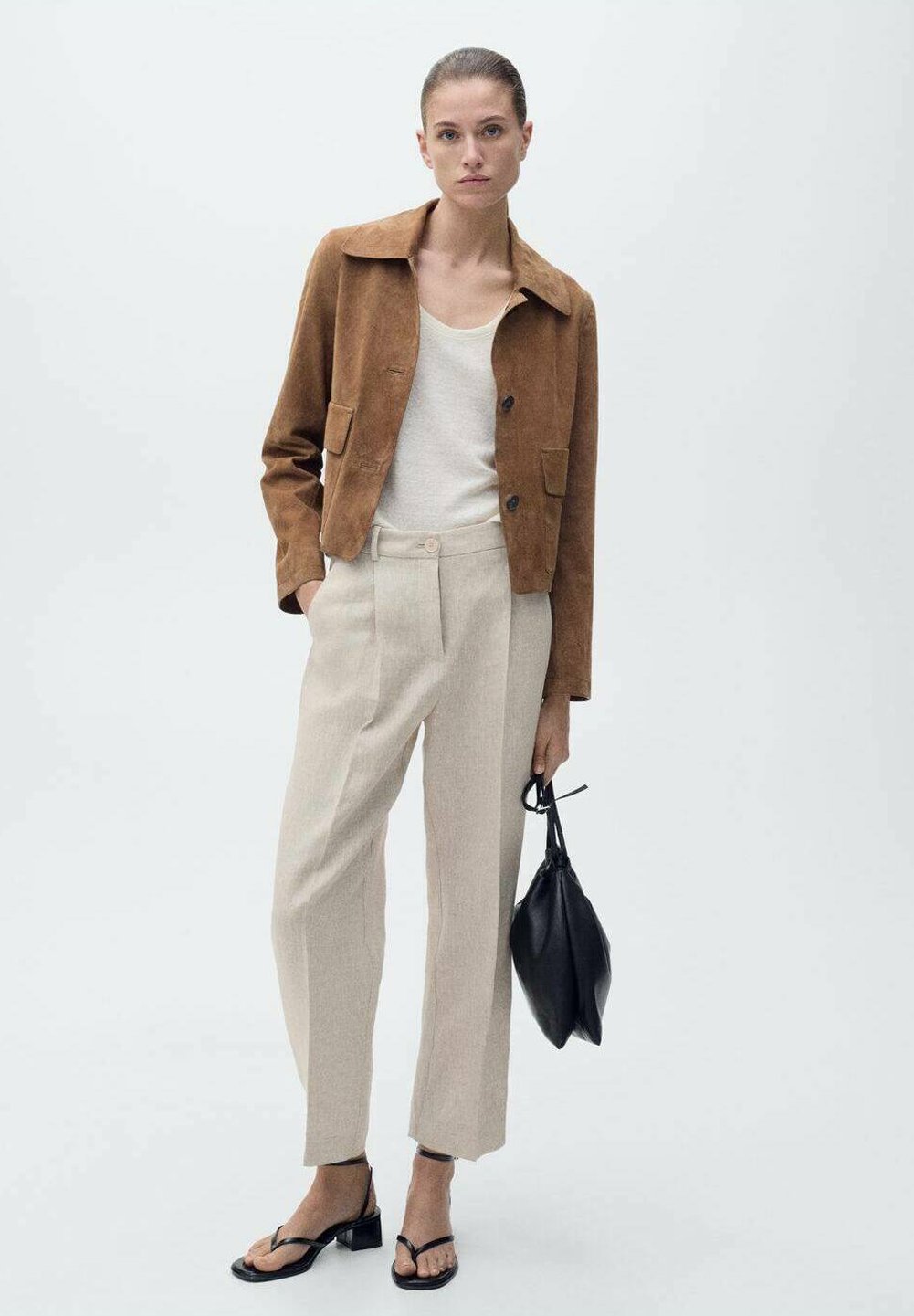 Mango BRUNOLI - Broek - beige