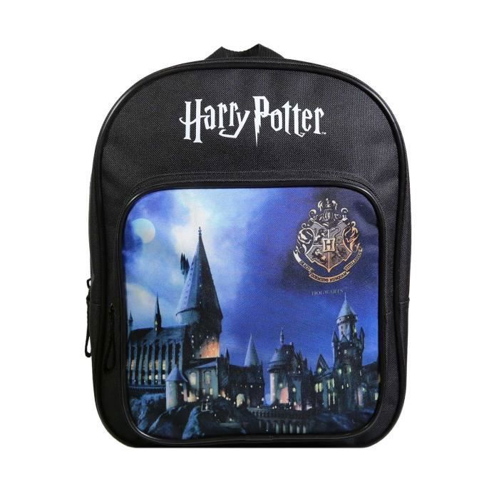 BAGTROTTER 31cm Backpack with Nursery Pocket Harry Potter Black