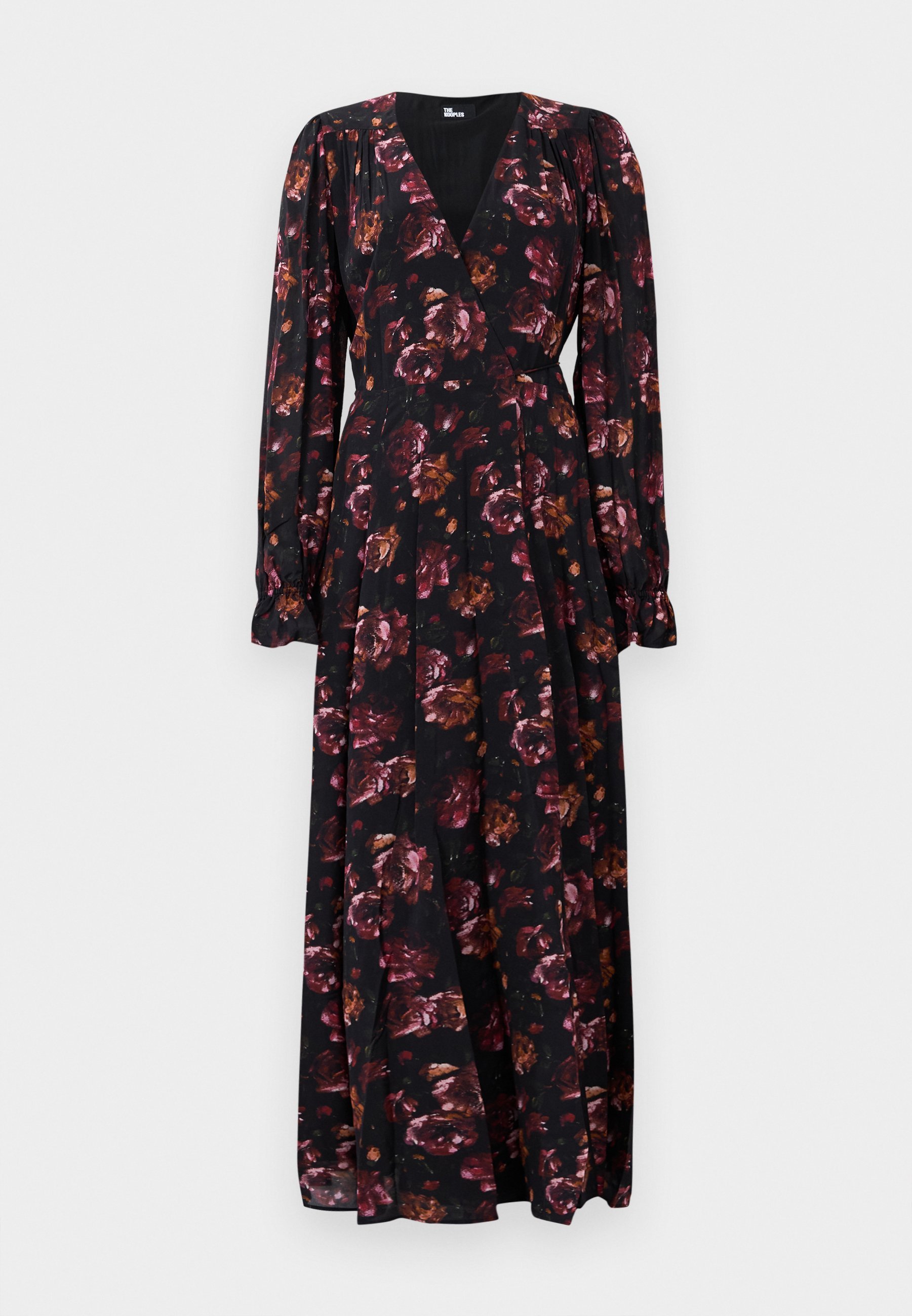 De Kooples ROBE - Maxi-jurk - zwart/rood