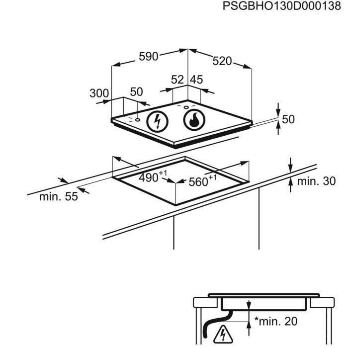 Four encastrable SAMSUNG NV7B4430ZAB - Pyrolyse - Inox + Table de cuisson induction - 4 zones - L59 cm - NZ64M3NM1BB/UR