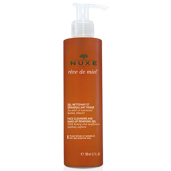 Gel limpiador facial y desmaquillante NUXE Reve de Miel