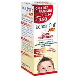 Spray F&F LendinOut Act, effet préventif contre les poux, 100 ml, pour cheveux non gras