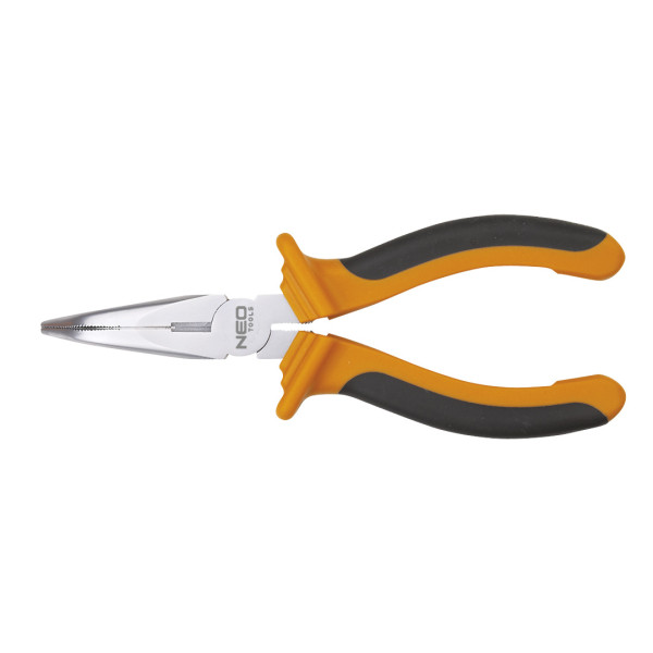 Szczypce wydłużone wygięte 160 mm NEO 01-015