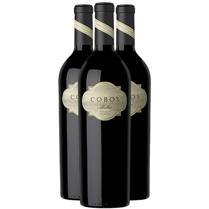 Cobos Argentine Mendoza Malbec 2020 - Vin Rouge d' Argentine (3x75cl)
