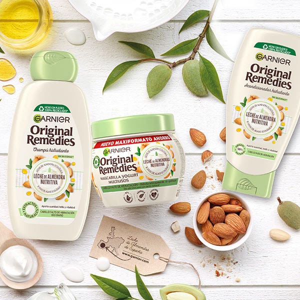 Eredeti gyógymódok Leche De Almendra Nutritiva| 300 ml