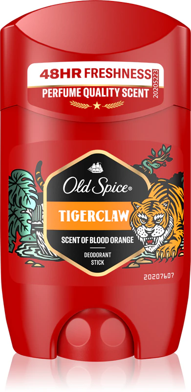 Desodorante em bastão Old Spice Tigerclaw para homens