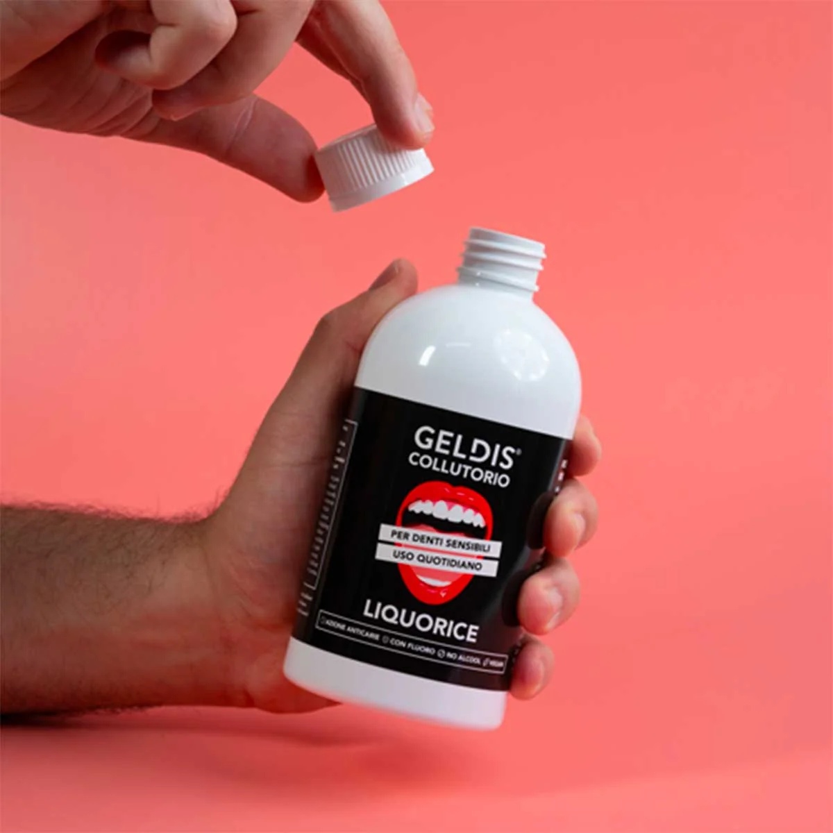 Geldis Enxaguante bucal com alcaçuz