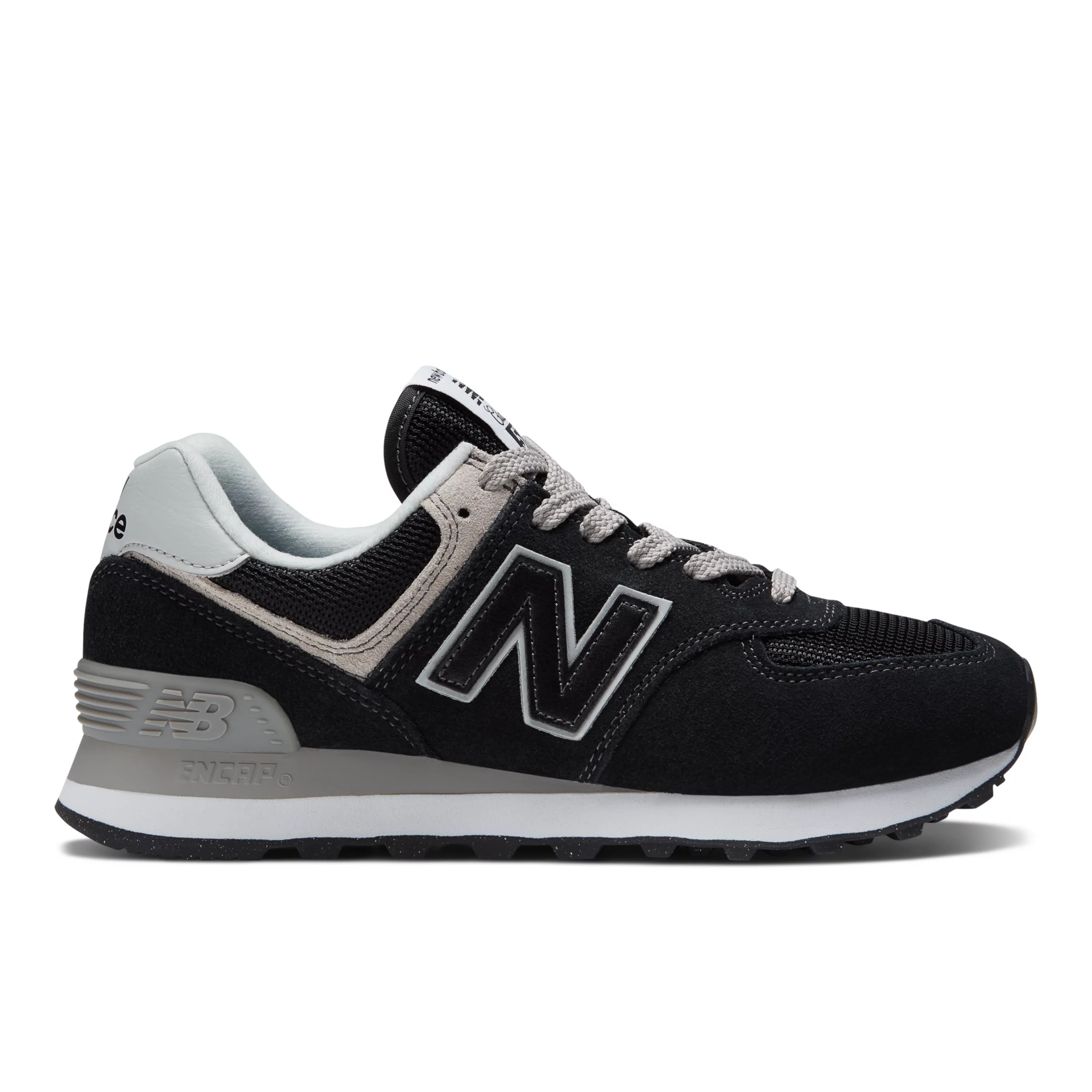 574 Core Black with White