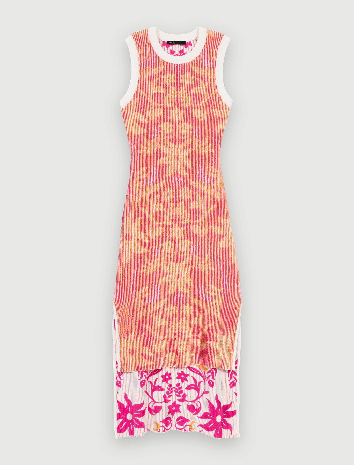 Omkeerbare jurk met print-Onirique roos
