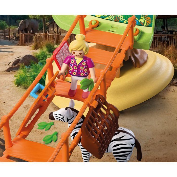 Playmobil 72070 Zoo: Adventure Park in the Middle of Wild Animals
