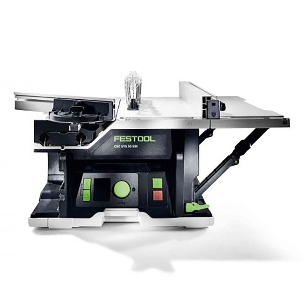 Ferăstrău circular fără fir FESTOOL CSC SYS 50 18 V 168 mm Systainer 5.2 Ah Set Bluetooth și cadru auxiliar 577381