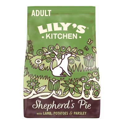 Lily's Kitchen tørrfôr til voksne hunder - lam, poteter og persille