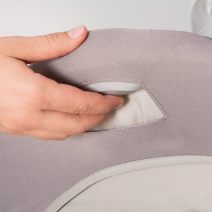 Cadeira de Descanso Infantil Hauck Alpha Deluxe com Arco de Brinquedos - Bege