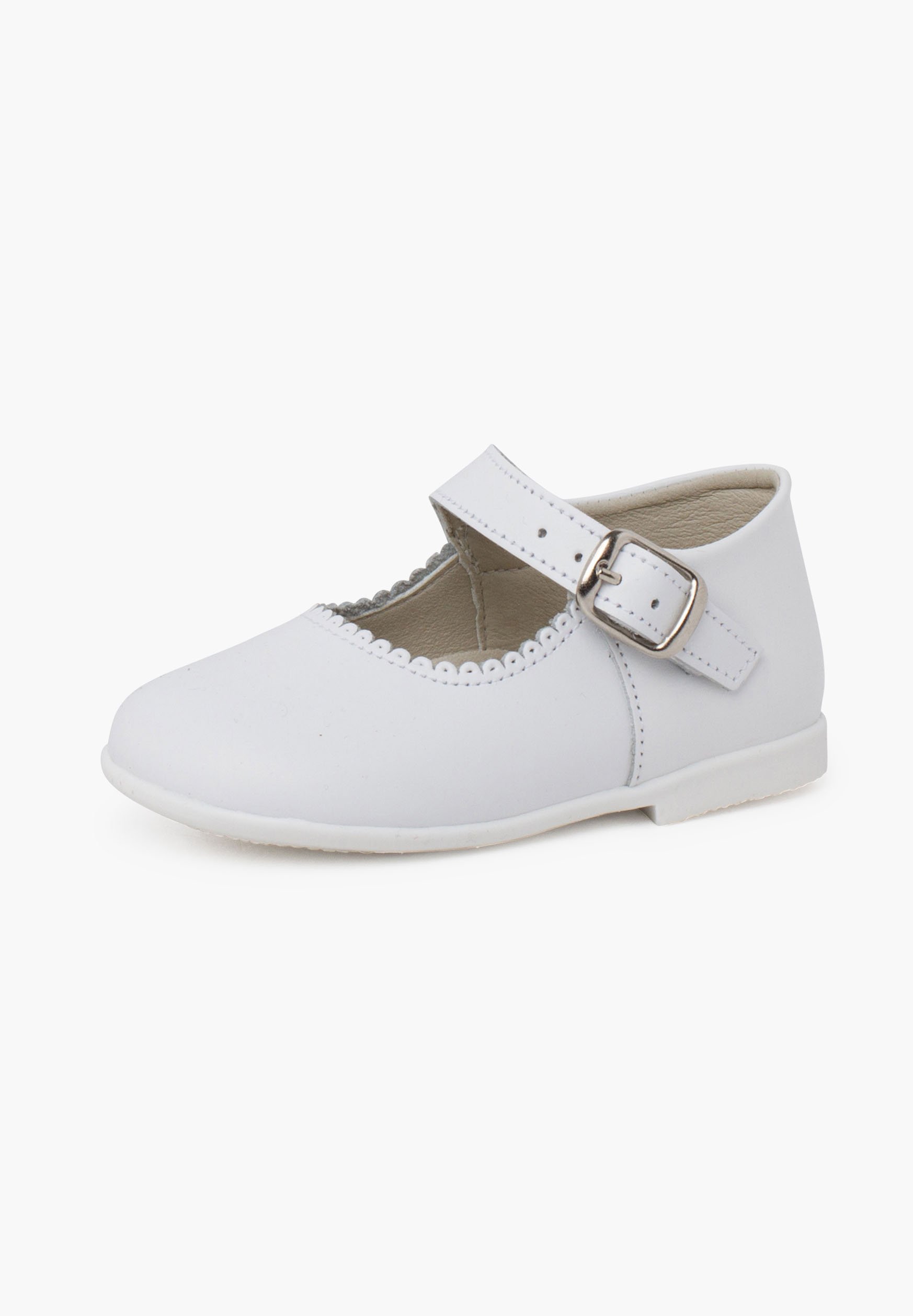 Pisamonas MERCEDITAS NIÑA HEBILLA - Chaussures bébé - blanco