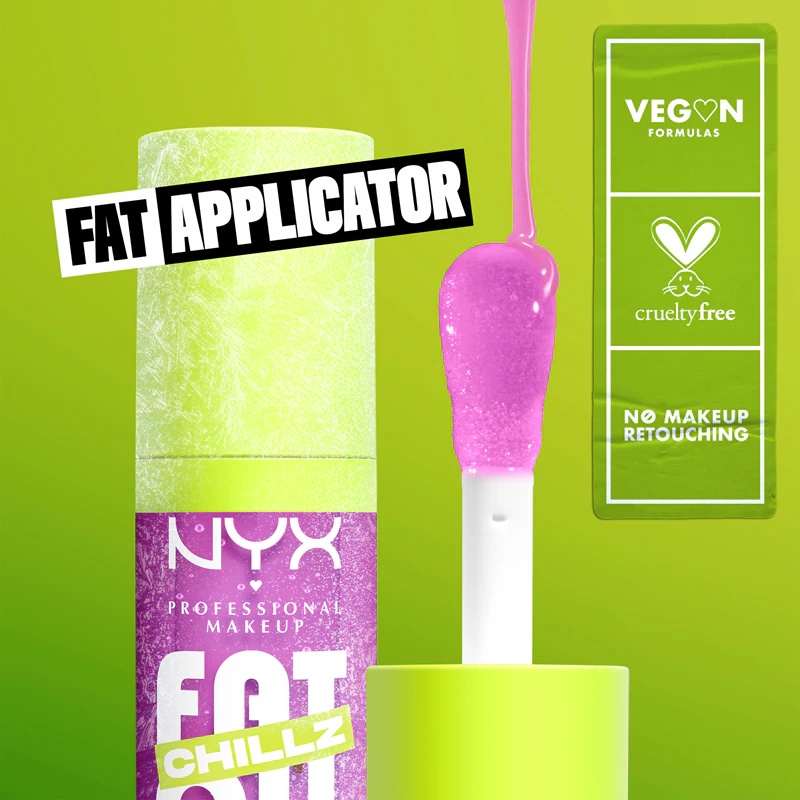 NYX Professional Makeup Fat Oil Chillz lūpu eļļa ar atvēsinošu efektu