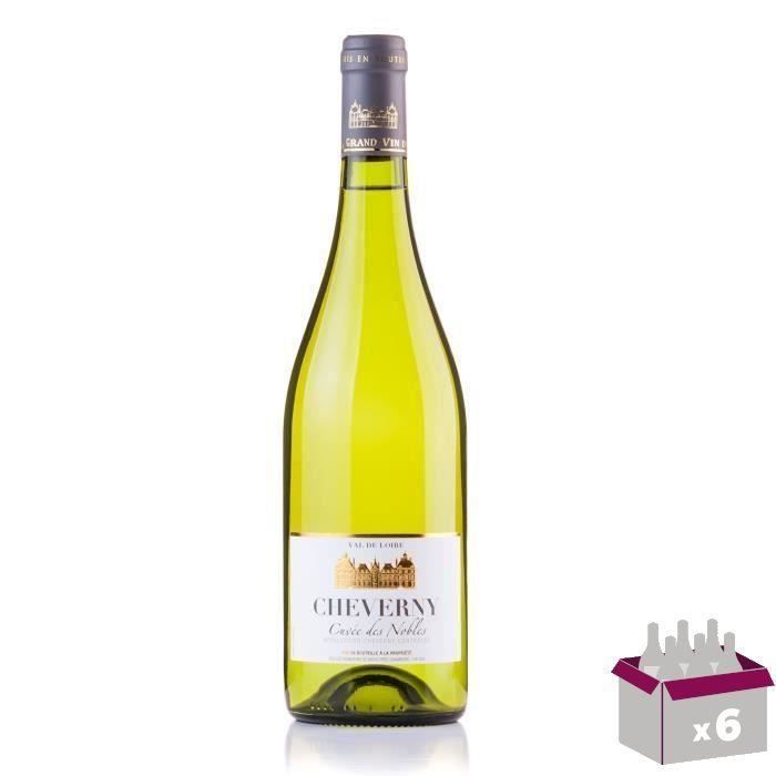 Cuvée des nobles Cheverny - Vin blanc de Loire x6