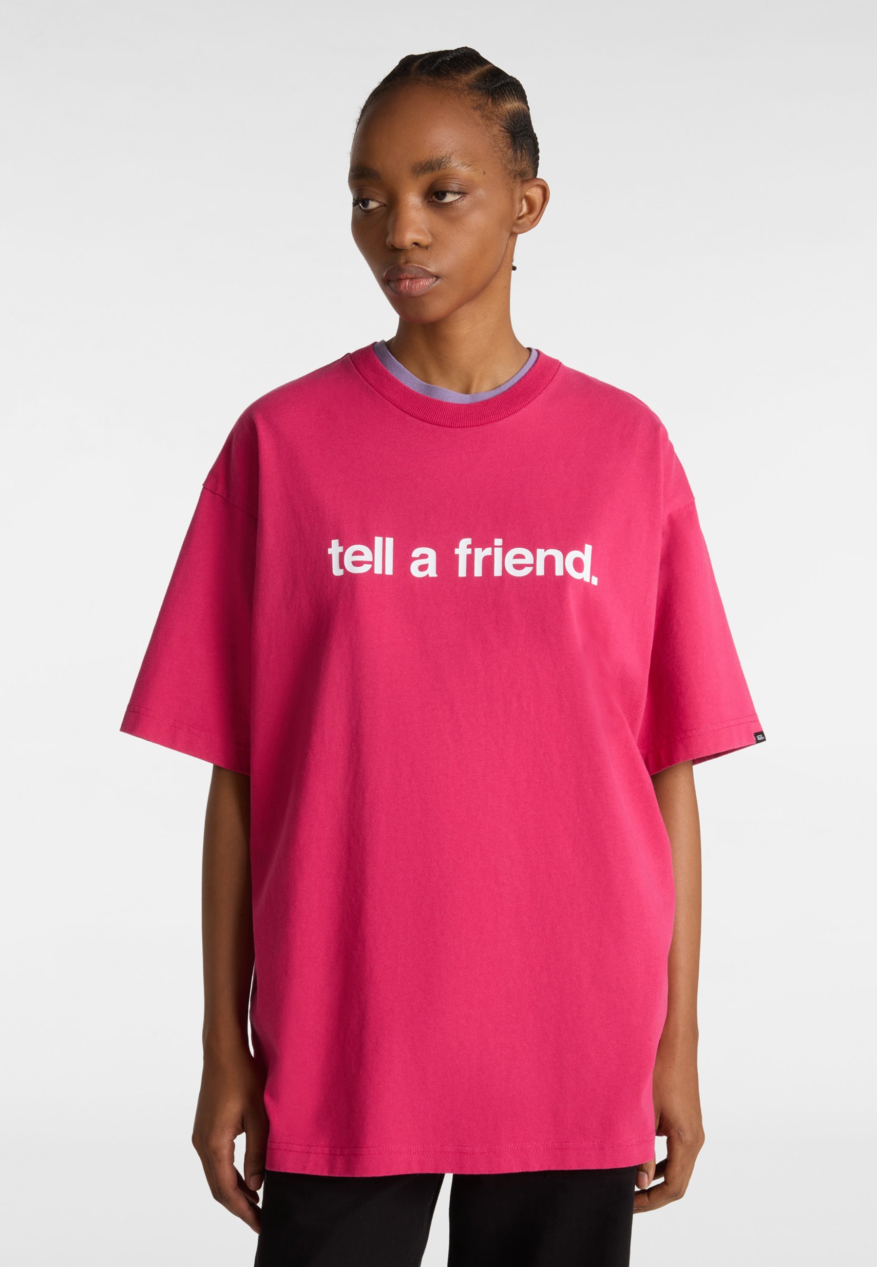 Vans TELL A FRIEND LOOSE FIT - Print-T-Shirt - Kirschenjubiläum