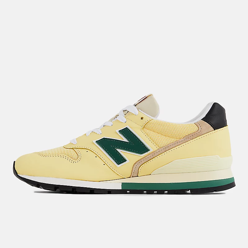 Unisex Made in the USA 996 - Sulfur with Forest Green
