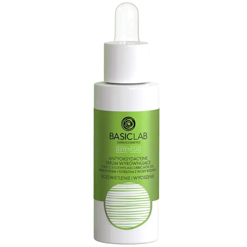 BasicLab Esteticus Serum wyrównujące koloryt z witaminą C 15%