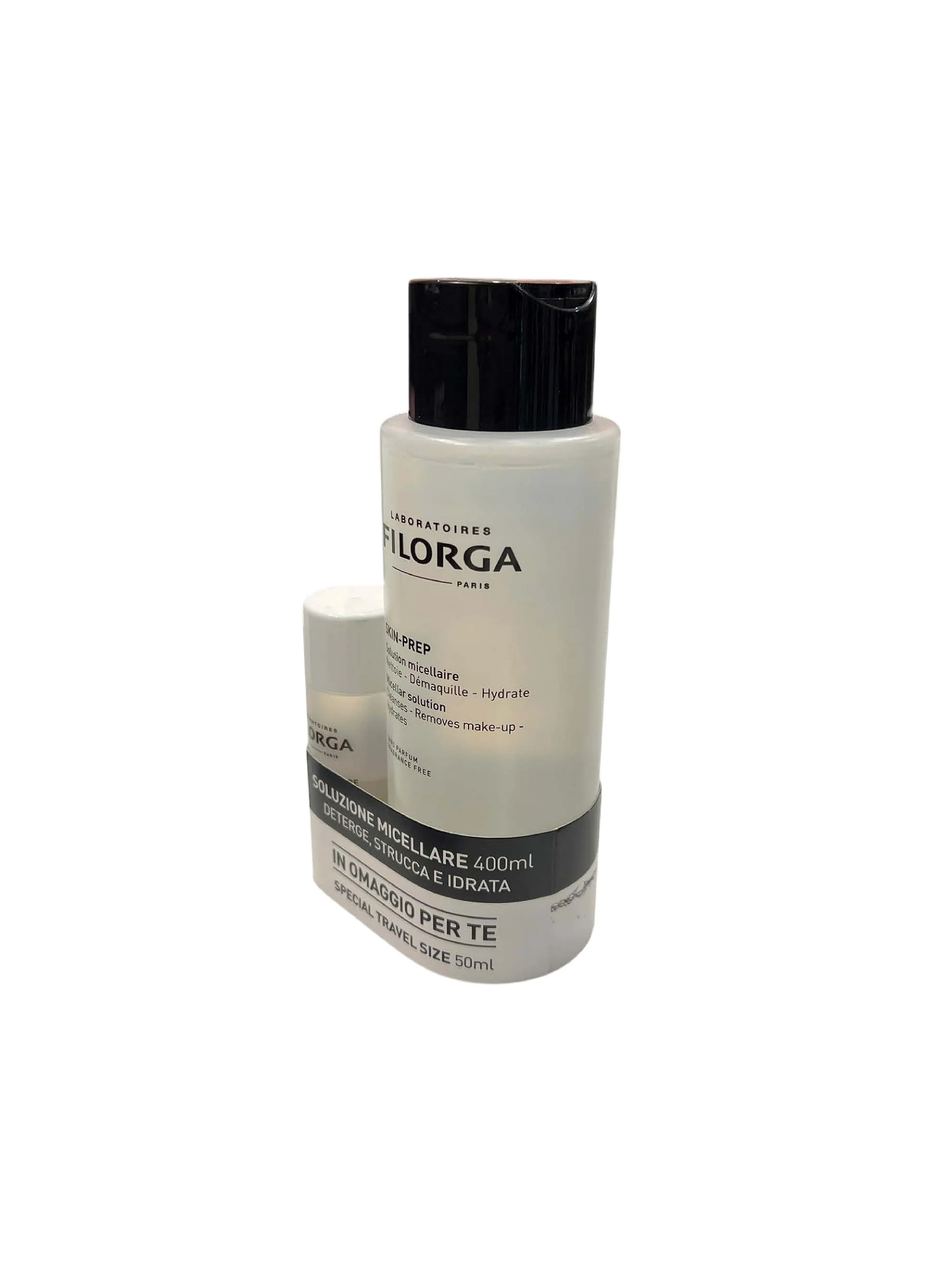 Skin-prep Duo Solution Micellaire - Acqua detergente viso, Cofanetti Viso e Corpo