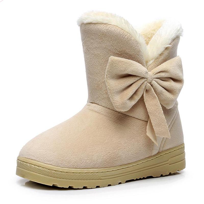 Nowe buty damskie w stylu zimowym, miękkie bawełniane, śniegowce, gorące, wysokiej jakości obuwie damskie, botki damskie