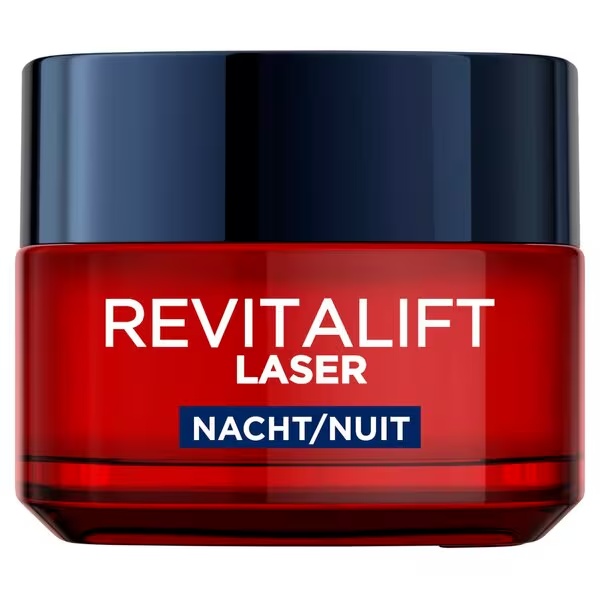 L'Oréal Paris Revitalift Laser nočna krema proti gubam<br>50 ml - za normalno in zrelo kožo