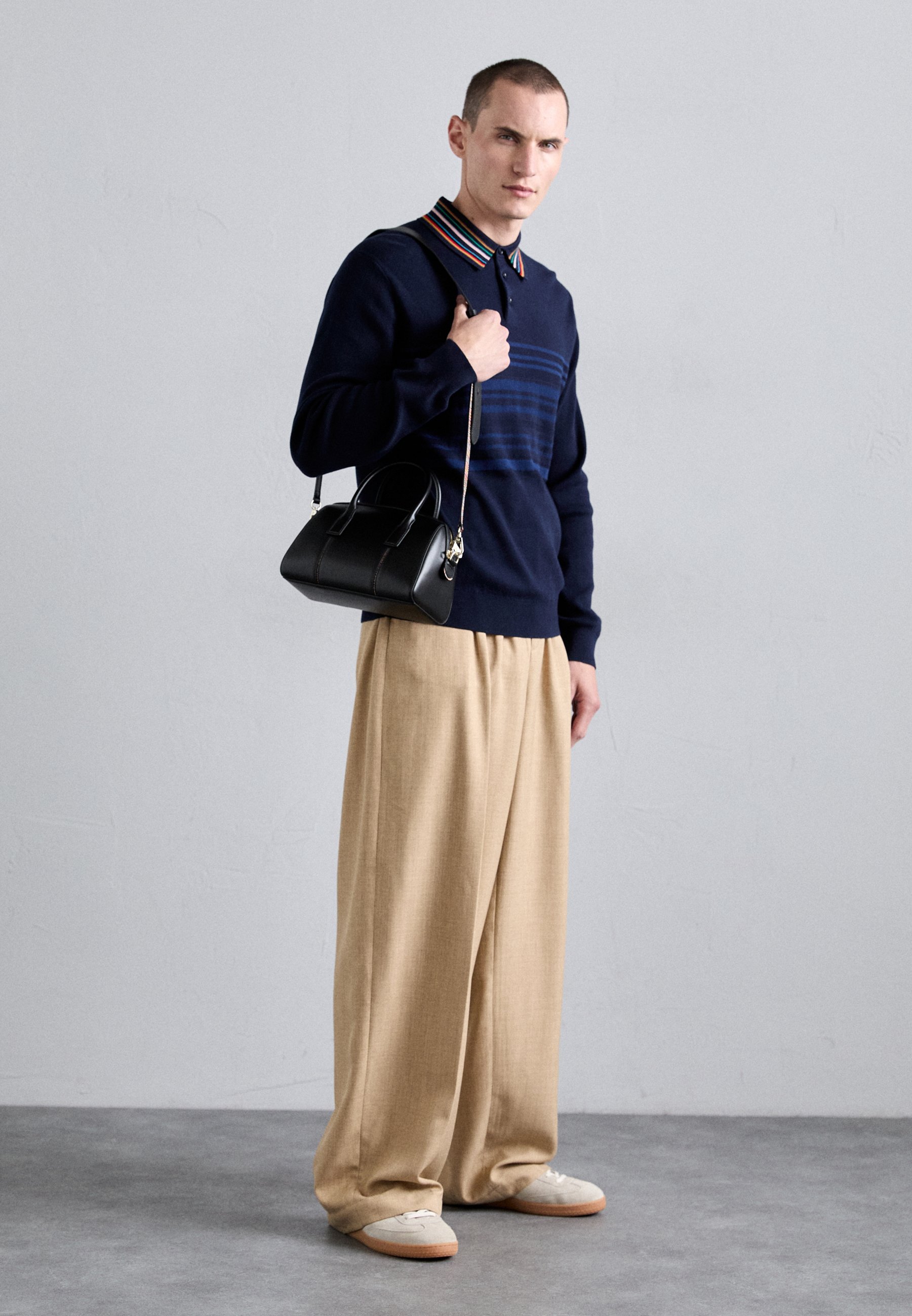 Sac Paul Smith BOSTON PETIT UNISEXE - Sac à main - noir