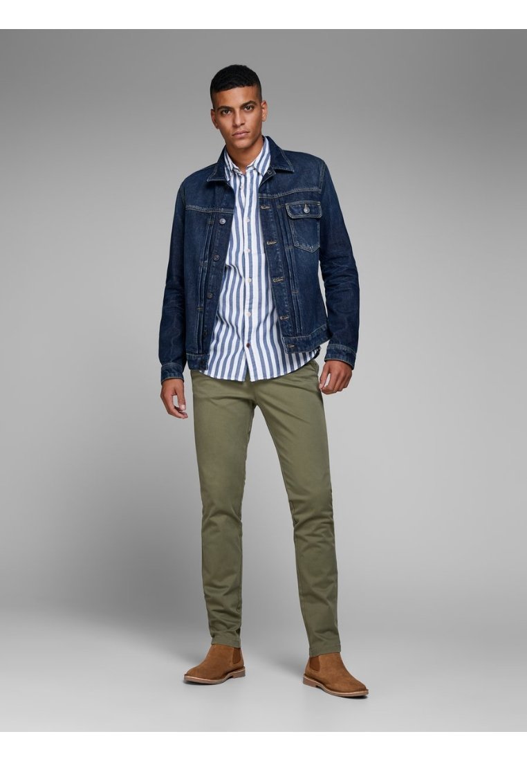 Jack & Jones Chinos - olijfavond