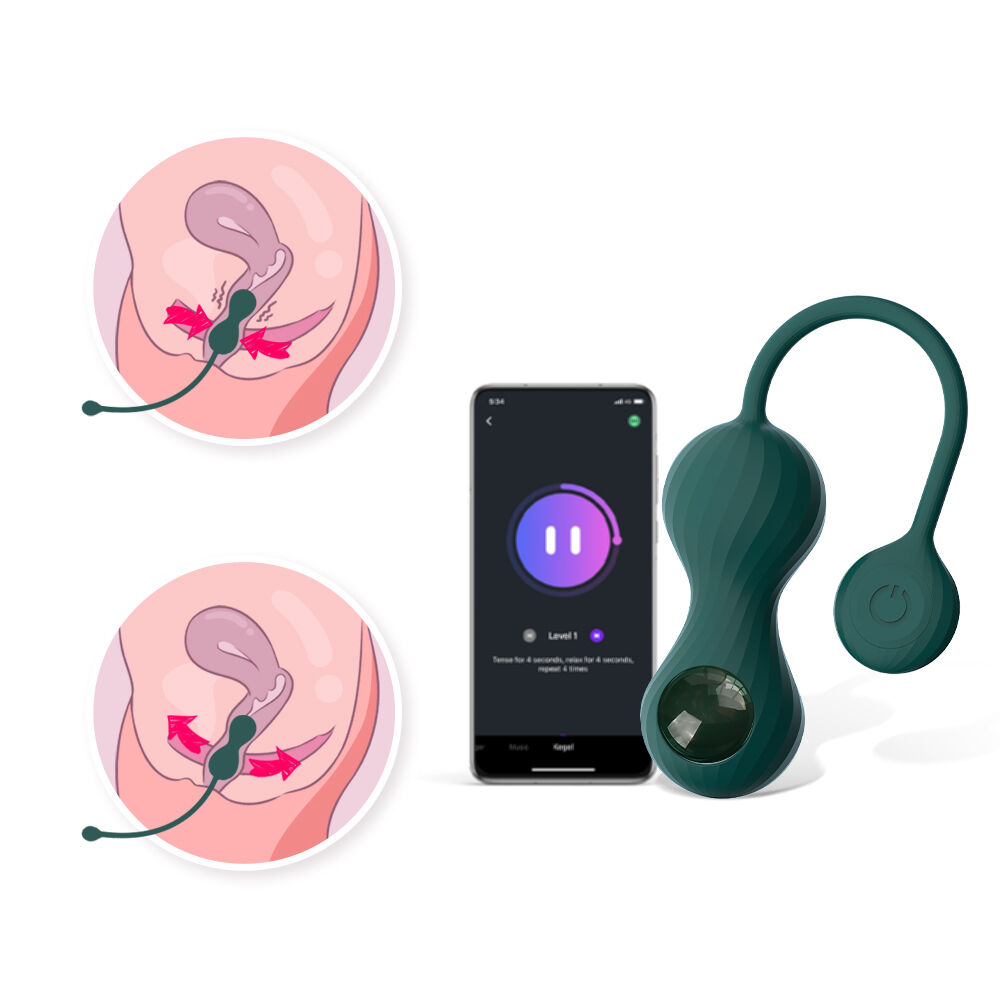 Vibrador Kegel Inteligente Magic Motion Crystal Duo