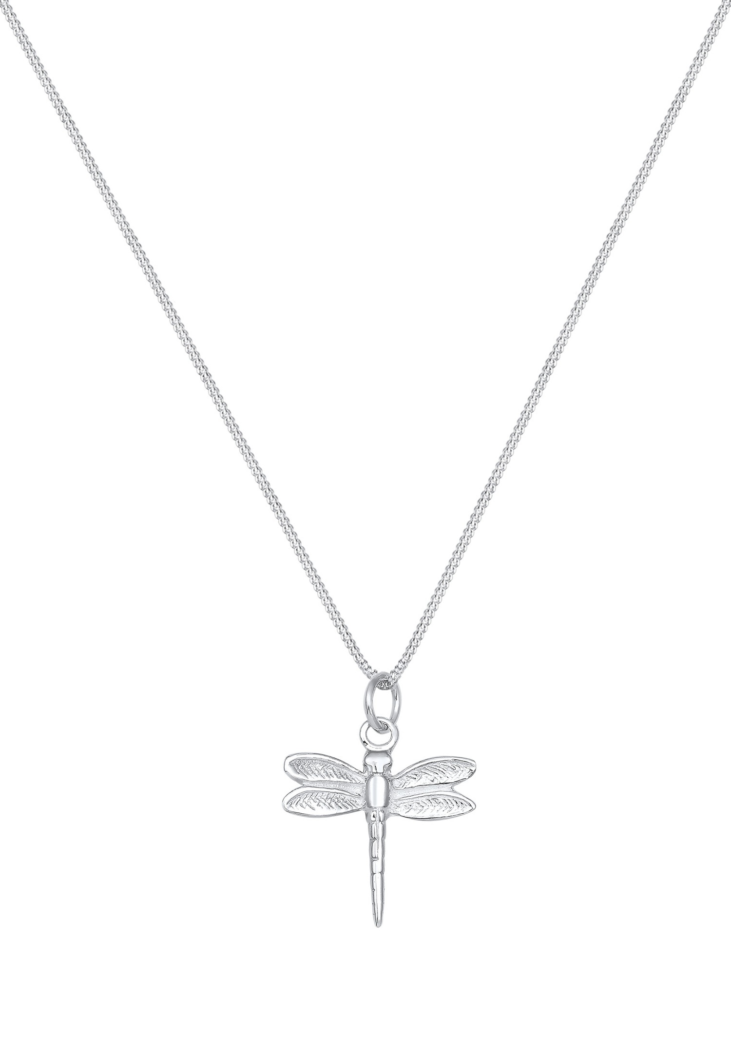 Elli Femmes Char Libellule Pendentif Filigrane en Argent Sterling 925