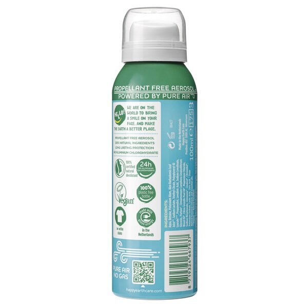 Happy Earth 100% prirodni dezodorans u spreju od kedra i limete<br>100ml