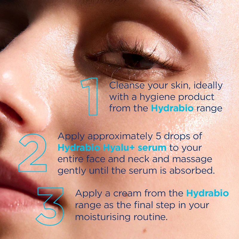 Sérum facial Bioderma Hydrabio Hyalu+ para pele desidratada