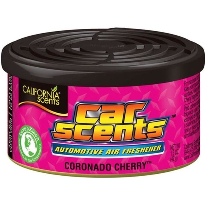 California Car Scents Cherry Scent Car Air Freshener - 60 Days of Fragrance