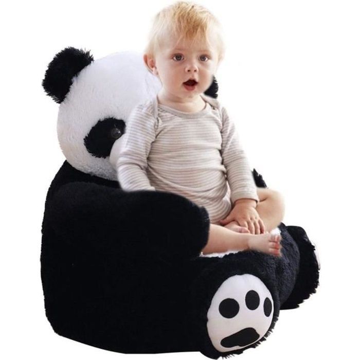 Enfants Siège AnimalPlush Fauteuil Enfants Bébé Apprenant S'asseoirMignon Canapé Coussin Moelleux Jouet Paresseux Petit Canapé (Pa