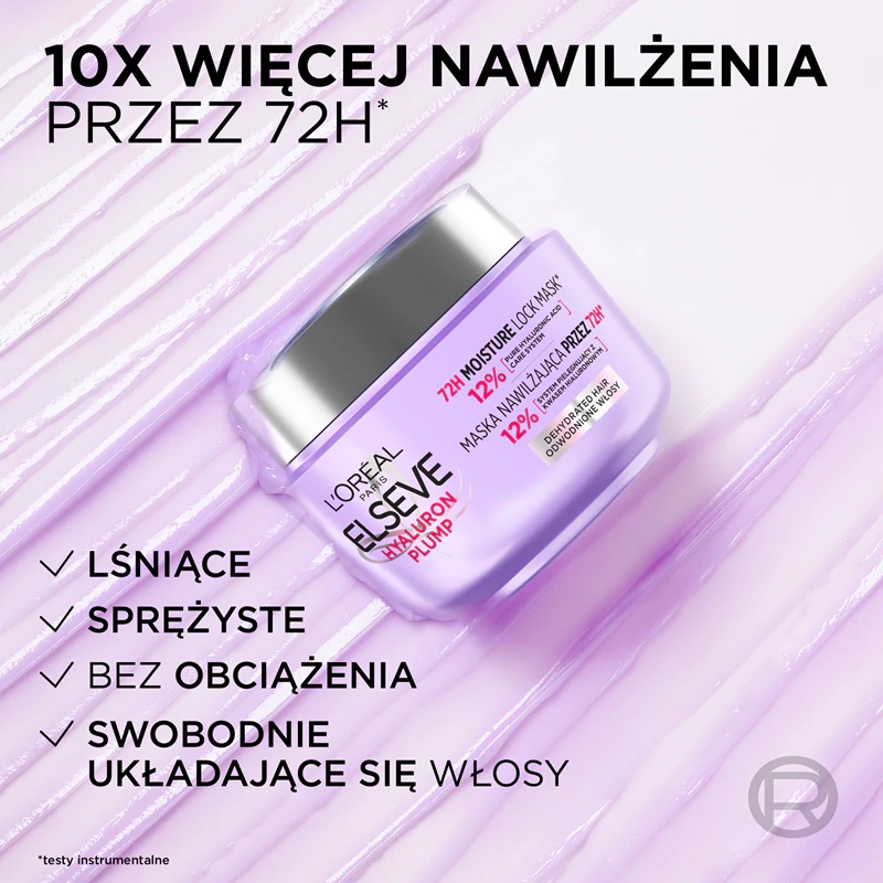 L'Oréal Paris Elseve Hyaluron Plump maska za lase s hialuronsko kislino