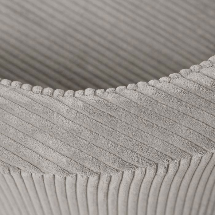 Fauteuil en Mousse pour Bébé Enfants pour la Chambre d'Enfant MISIOO Velours Côtelé Beige 53x40 cm