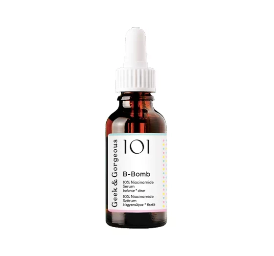 Geek&Gorgeous B-Bomb łagodzące serum z niacynamidem 30ml