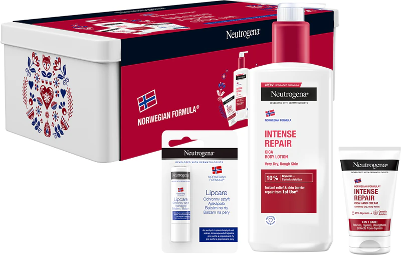 Neutrogena Intense Repair Cica Cadeauset voor vrouwen