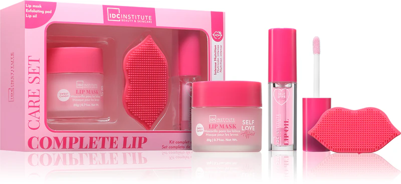 IDC Institute Komplettes Lippenpflege-Geschenkset für Frauen