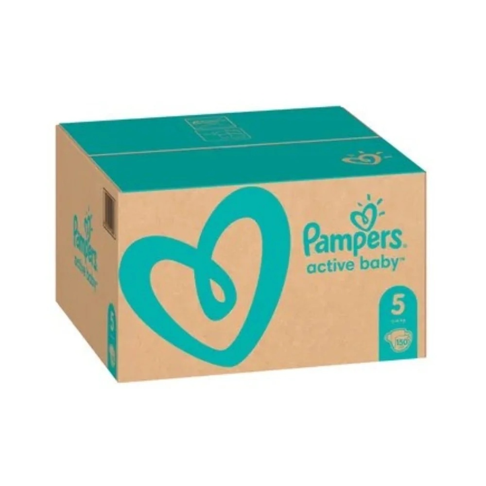PAMPERS mähkmed Pampers Active Baby 5x150 11-16 kg