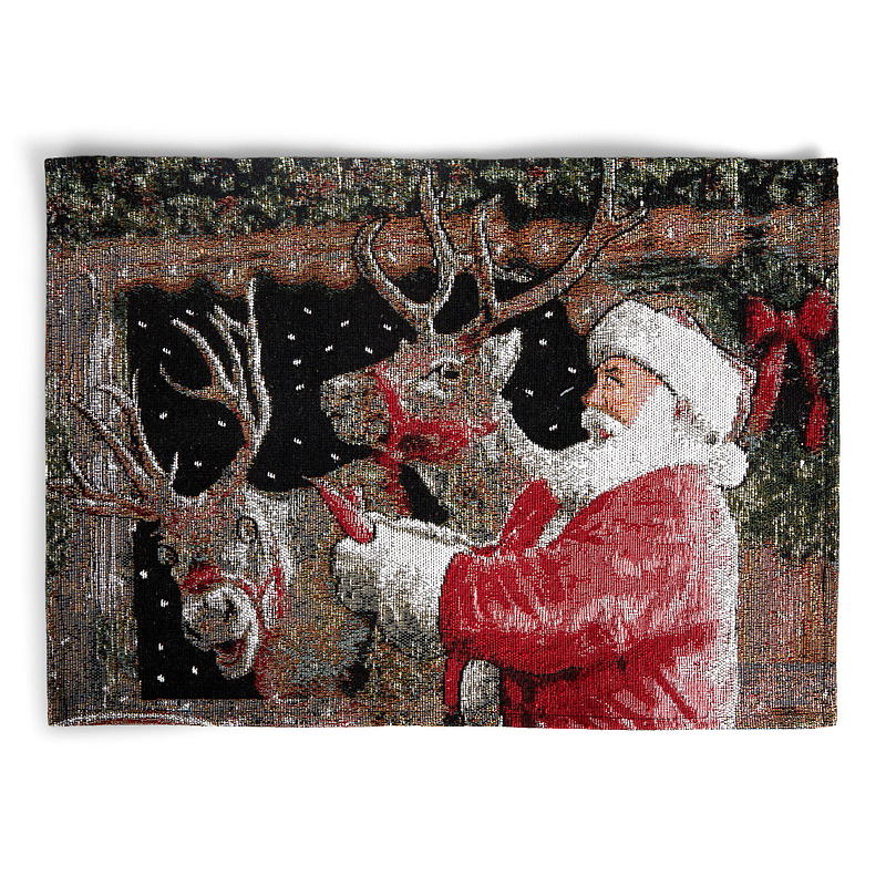 Platzset „Home“ 35 x 48 cm, Weihnachtsmotiv