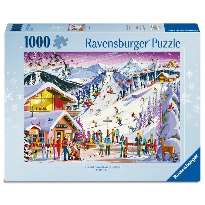 Ravensburger - Puzzle per adulti - Puzzle da 1000 pezzi - Seguendo il ritmo dei binari - Età 14+ - Puzzle di alta qualità - 12001719