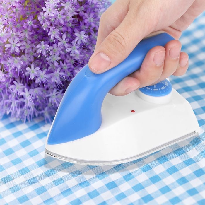 Mini ferro de passar roupa eletrostático portátil, máquina de passar roupa 220V